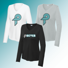 Phever Womens Sport Tek LS Tee